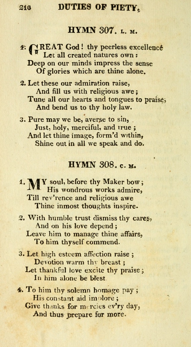 A Collection of Hymns and a Liturgy for the Use of Evangelical Lutheran Churches: to which are added prayers for families and individuals page 210