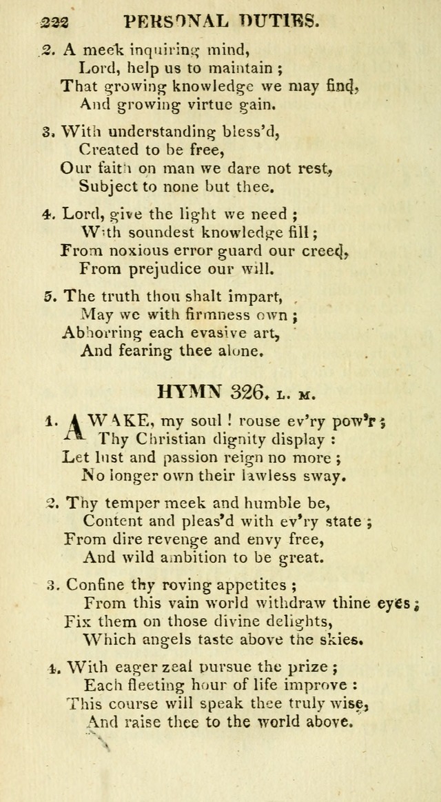 A Collection of Hymns and a Liturgy for the Use of Evangelical Lutheran Churches: to which are added prayers for families and individuals page 222