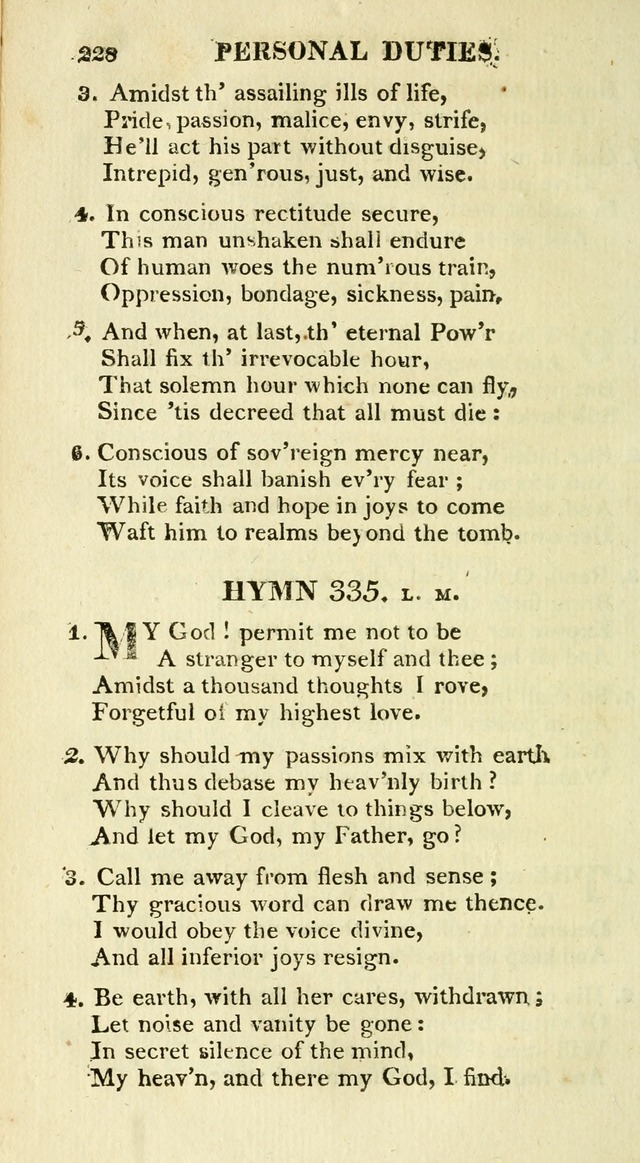 A Collection of Hymns and a Liturgy for the Use of Evangelical Lutheran Churches: to which are added prayers for families and individuals page 228