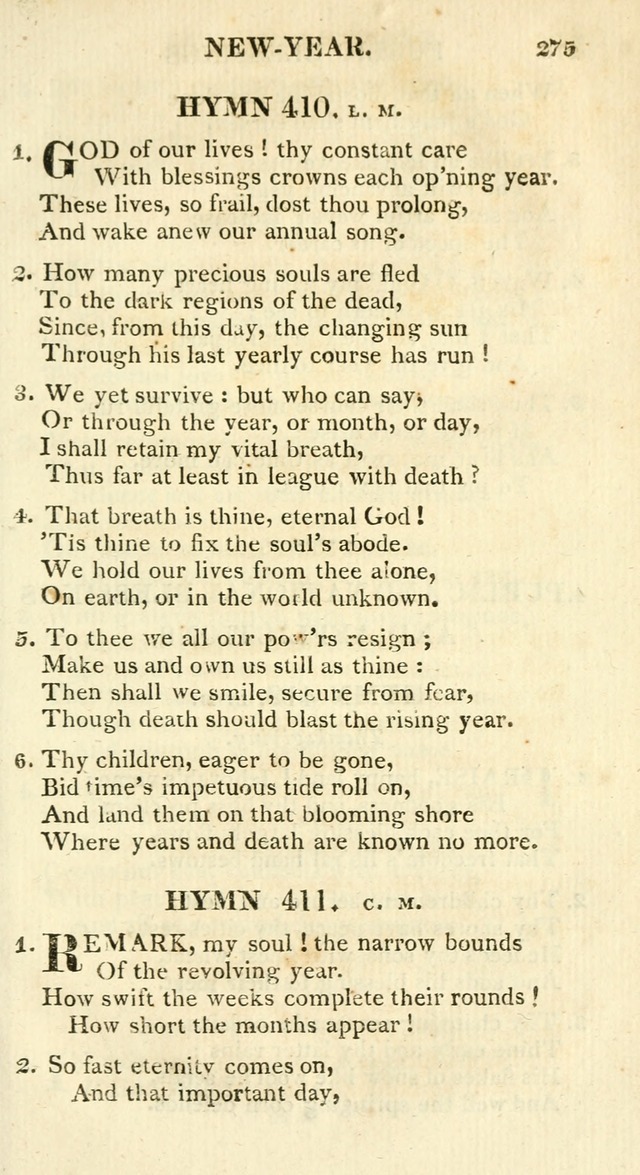 A Collection of Hymns and a Liturgy for the Use of Evangelical Lutheran Churches: to which are added prayers for families and individuals page 275