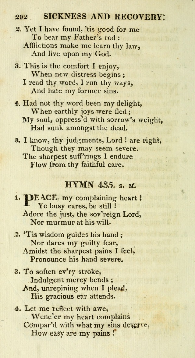 A Collection of Hymns and a Liturgy for the Use of Evangelical Lutheran Churches: to which are added prayers for families and individuals page 292