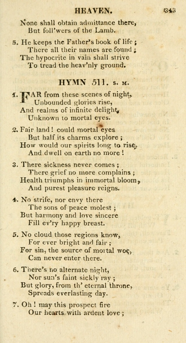 A Collection of Hymns and a Liturgy for the Use of Evangelical Lutheran Churches: to which are added prayers for families and individuals page 343