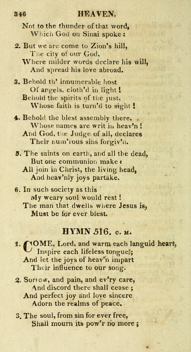 A Collection of Hymns and a Liturgy for the Use of Evangelical Lutheran Churches: to which are added prayers for families and individuals page 346