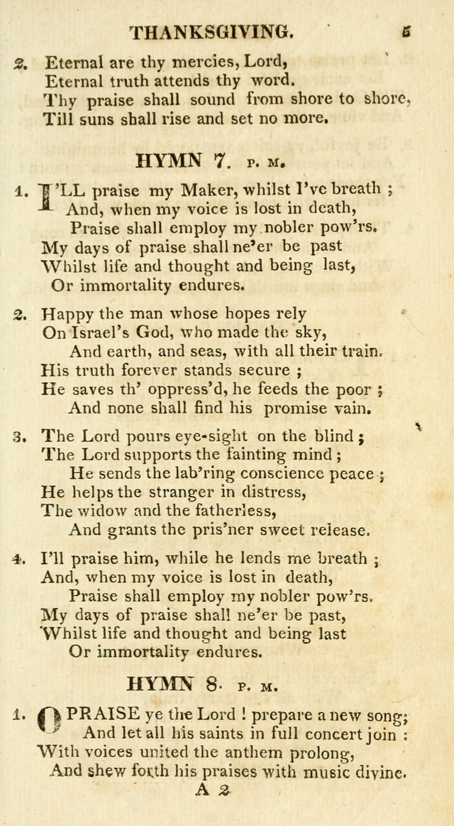 A Collection of Hymns and a Liturgy for the Use of Evangelical Lutheran Churches: to which are added prayers for families and individuals page 5