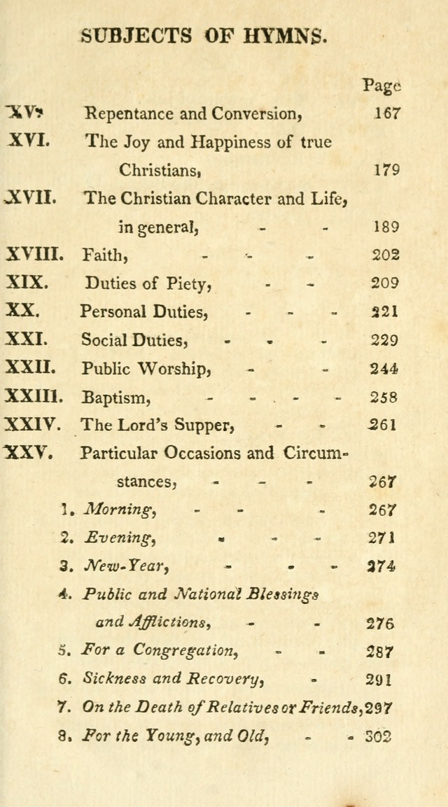 A Collection of Hymns and a Liturgy for the Use of Evangelical Lutheran Churches: to which are added prayers for families and individuals page xvii