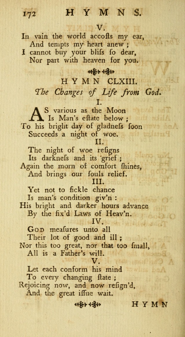 A Collection of Hymns, More Particularly Designed for the Use of the  West Society in Boston. (2nd ed. with Additions) page 174