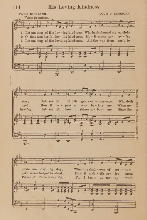 Conquest Hymns: New and Old for all Services page 114