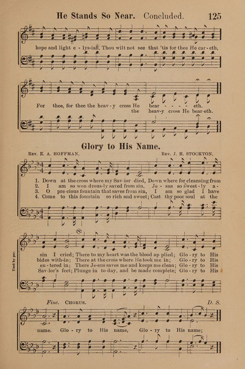 Conquest Hymns: New and Old for all Services page 125