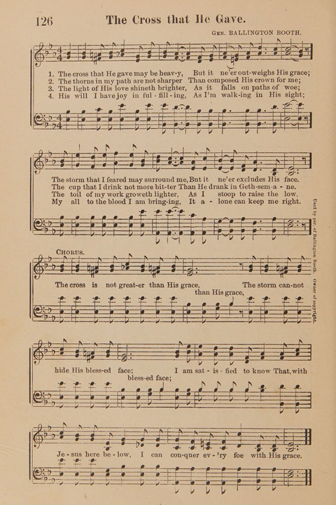 Conquest Hymns: New and Old for all Services page 126