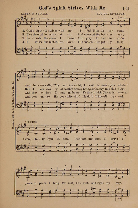 Conquest Hymns: New and Old for all Services page 141