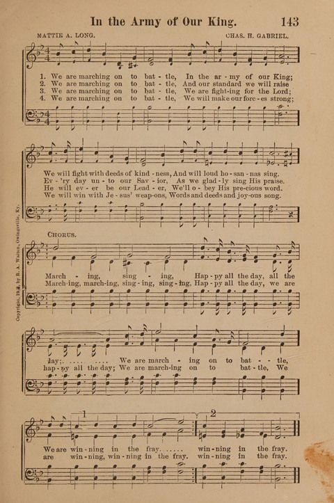 Conquest Hymns: New and Old for all Services page 143
