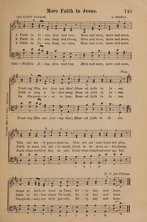Conquest Hymns: New and Old for all Services page 145