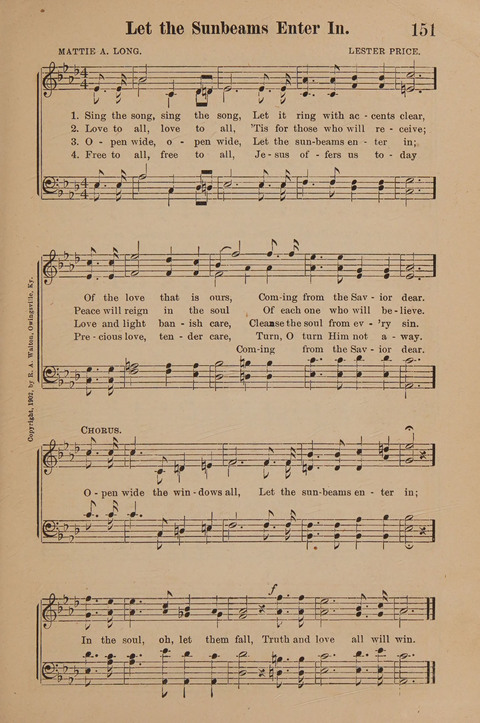 Conquest Hymns: New and Old for all Services page 151