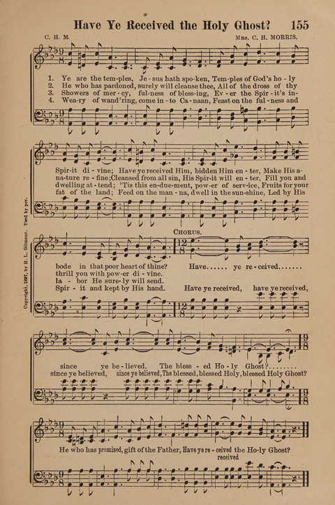 Conquest Hymns: New and Old for all Services page 155