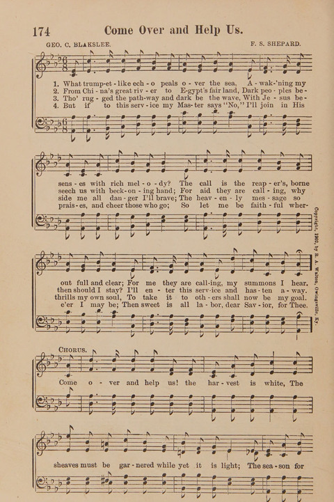 Conquest Hymns: New and Old for all Services page 174