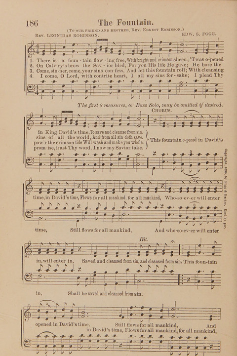 Conquest Hymns: New and Old for all Services page 186