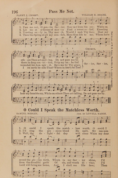 Conquest Hymns: New and Old for all Services page 196