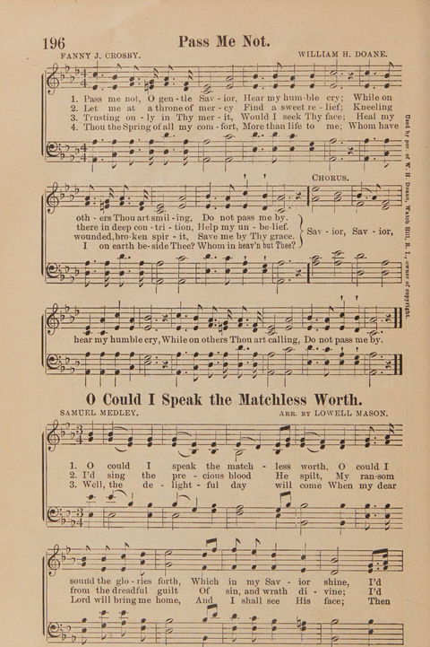 Conquest Hymns: New and Old for all Services page 196