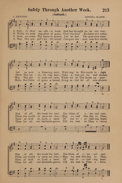 Conquest Hymns: New and Old for all Services page 213
