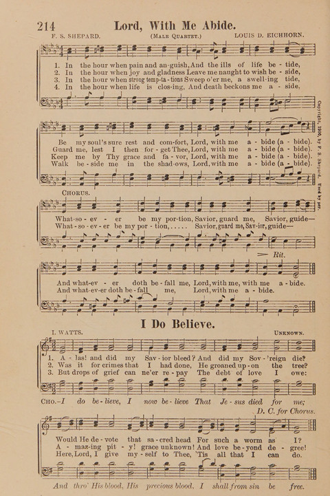 Conquest Hymns: New and Old for all Services page 214