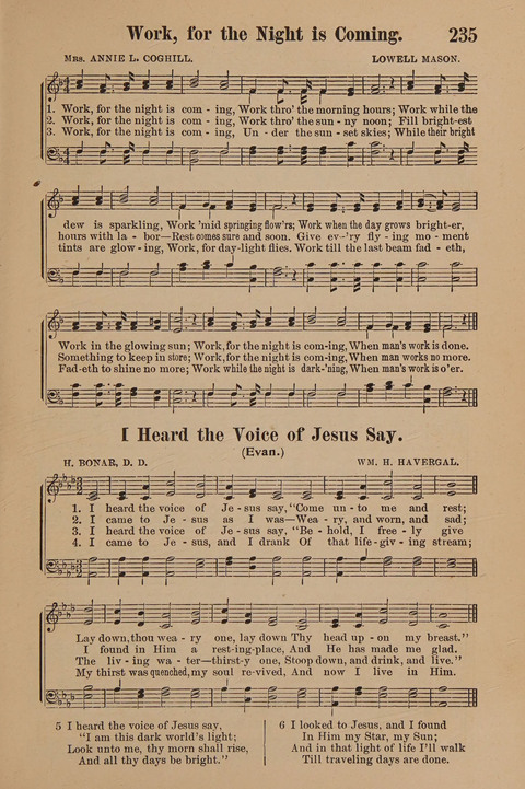 Conquest Hymns: New and Old for all Services page 235