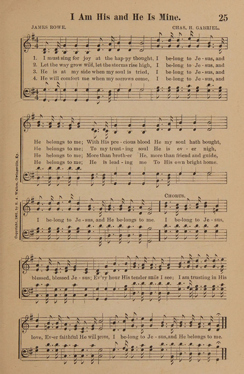 Conquest Hymns: New and Old for all Services page 25