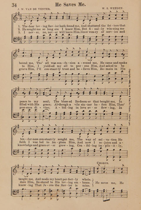 Conquest Hymns: New and Old for all Services page 34