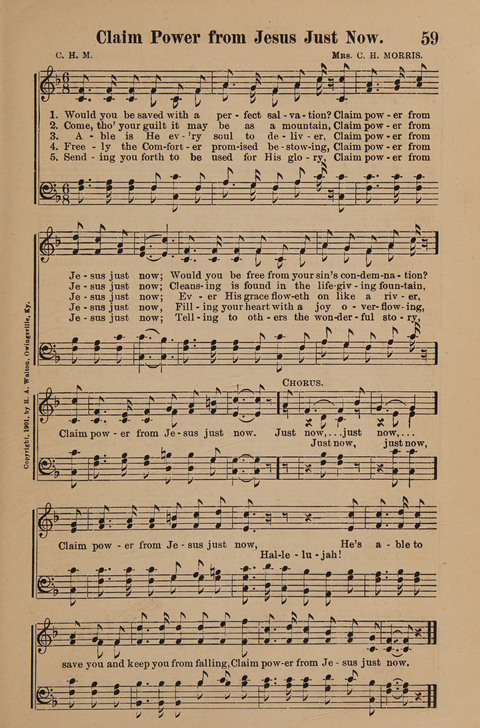 Conquest Hymns: New and Old for all Services page 59