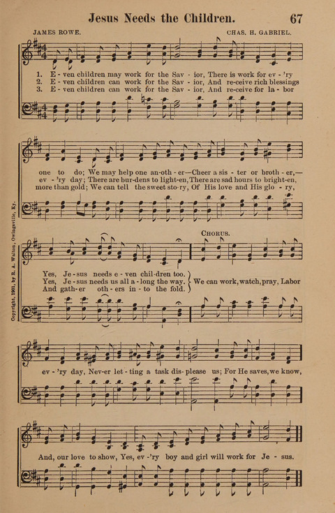Conquest Hymns: New and Old for all Services page 67
