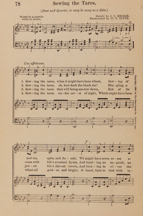 Conquest Hymns: New and Old for all Services page 78
