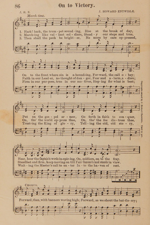 Conquest Hymns: New and Old for all Services page 86
