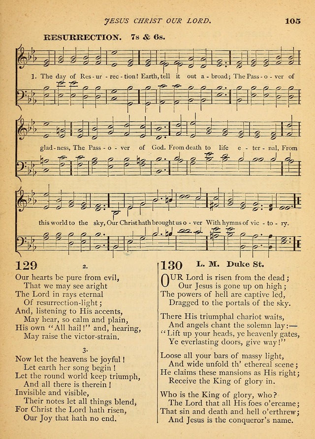 The Christian Hymnal: a selection of psalms and hymns with music, for use in public worship page 107
