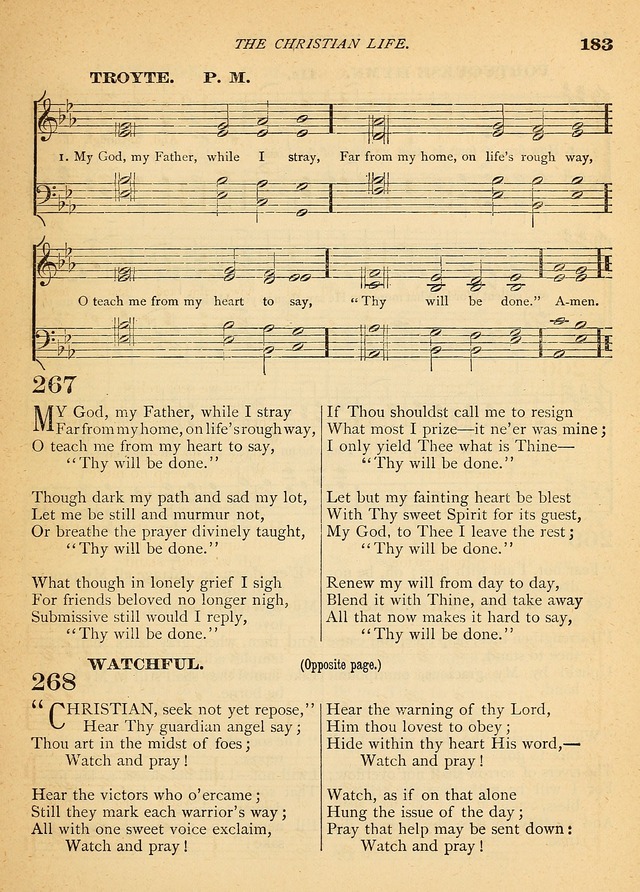 The Christian Hymnal: a selection of psalms and hymns with music, for use in public worship page 185