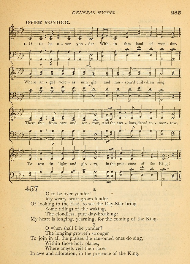 The Christian Hymnal: a selection of psalms and hymns with music, for use in public worship page 287