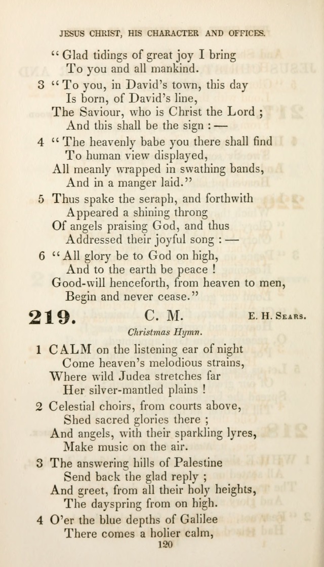 Christian Hymns for Public and Private Worship: a collection compiled  by a committee of the Cheshire Pastoral Association (11th ed.) page 120