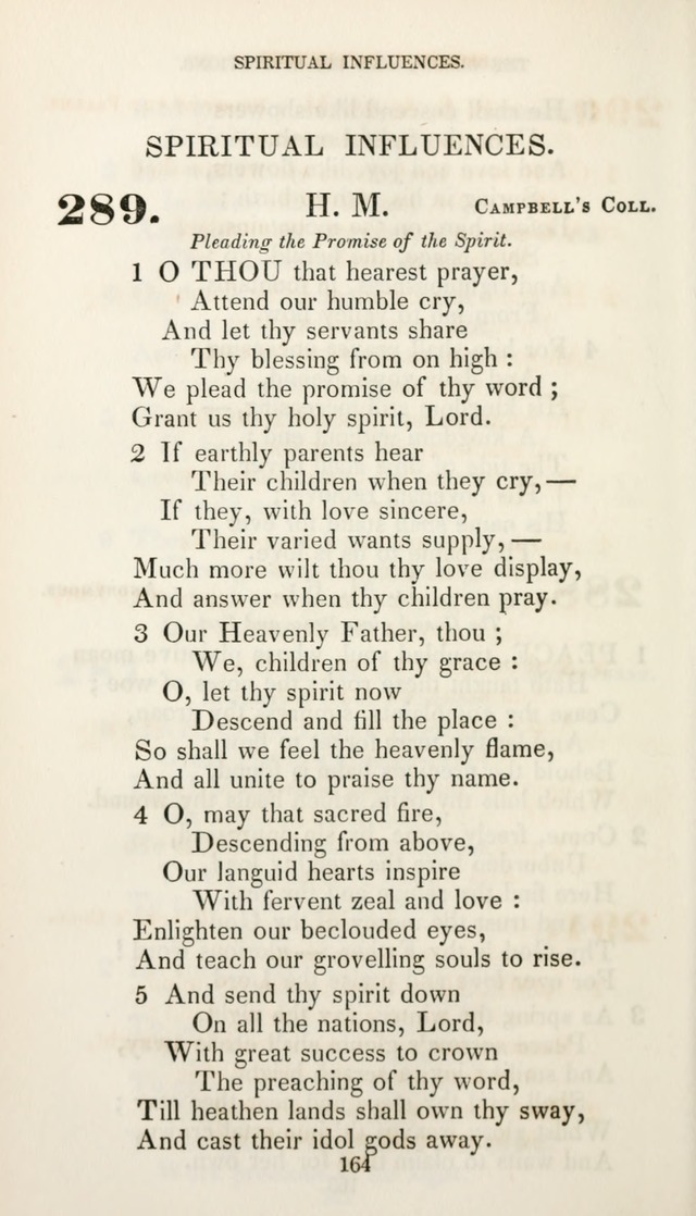 Christian Hymns for Public and Private Worship: a collection compiled  by a committee of the Cheshire Pastoral Association (11th ed.) page 164