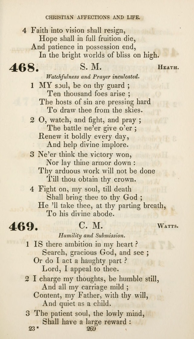 Christian Hymns for Public and Private Worship: a collection compiled  by a committee of the Cheshire Pastoral Association (11th ed.) page 269