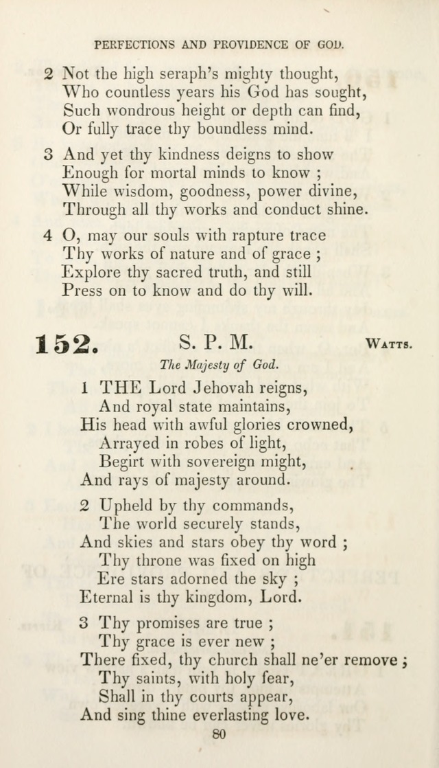 Christian Hymns for Public and Private Worship: a collection compiled  by a committee of the Cheshire Pastoral Association (11th ed.) page 80