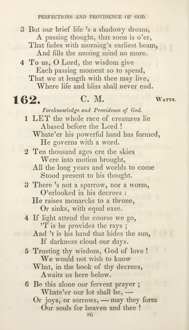 Christian Hymns for Public and Private Worship: a collection compiled  by a committee of the Cheshire Pastoral Association (11th ed.) page 86