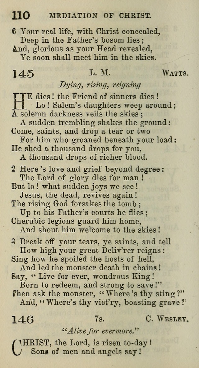 A Collection of Hymns for Public, Social, and Domestic Worship page 112