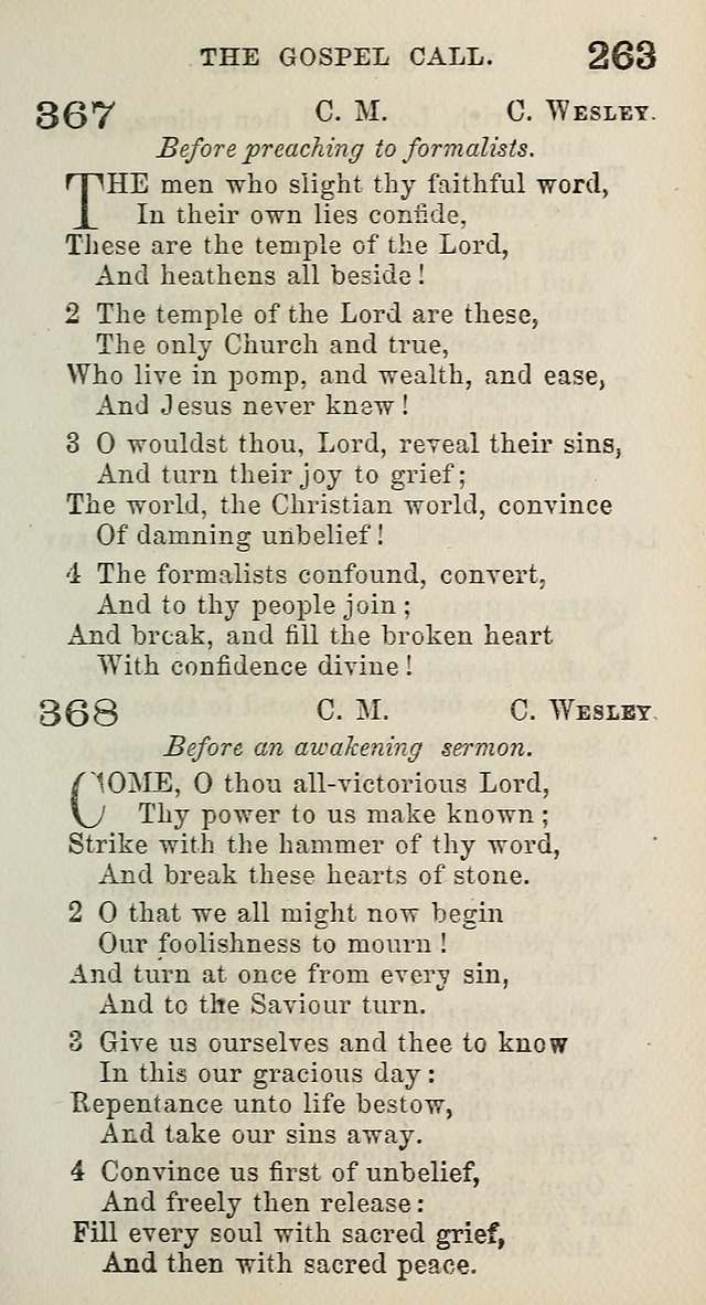 A Collection of Hymns for Public, Social, and Domestic Worship page 265