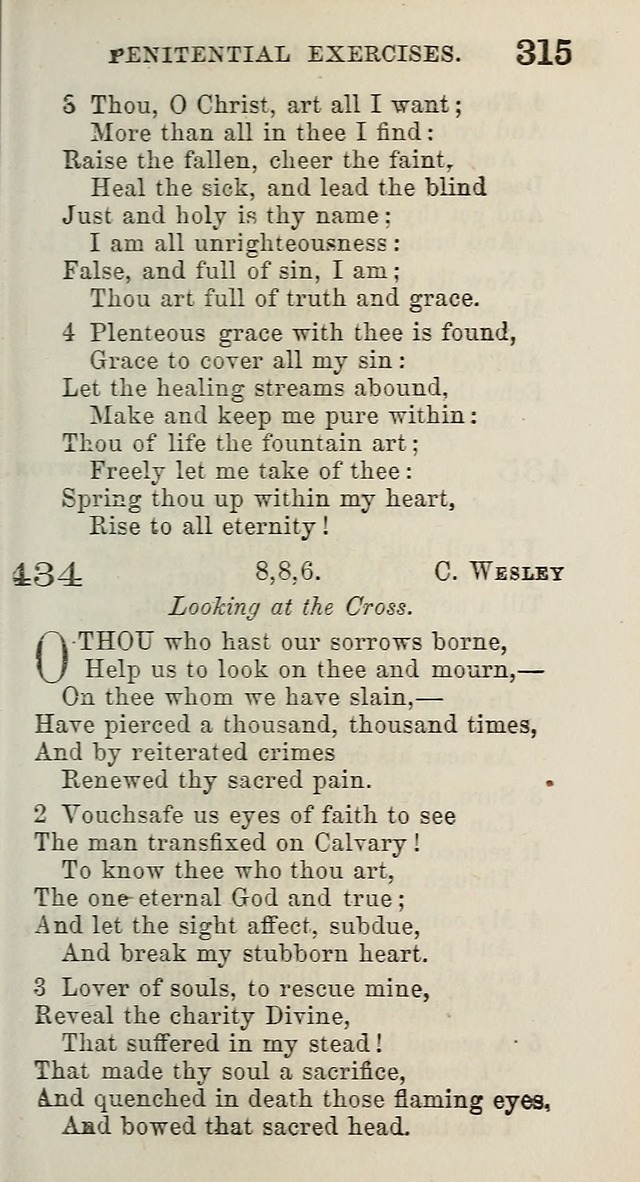 A Collection of Hymns for Public, Social, and Domestic Worship page 317