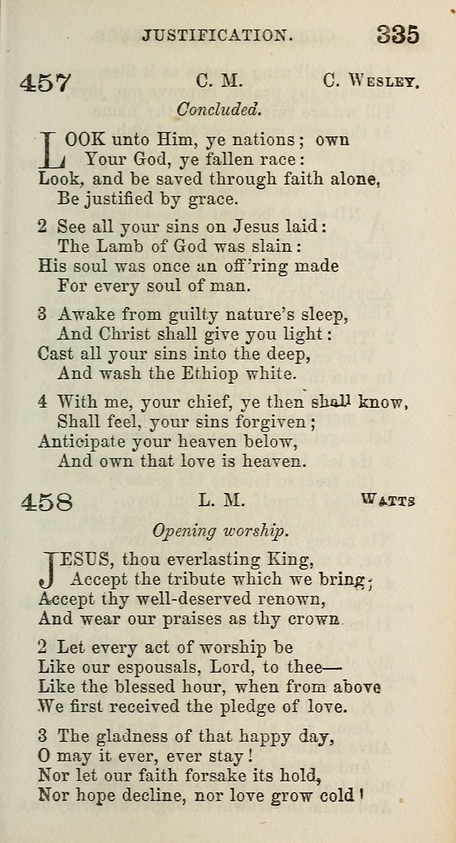 A Collection of Hymns for Public, Social, and Domestic Worship page 337