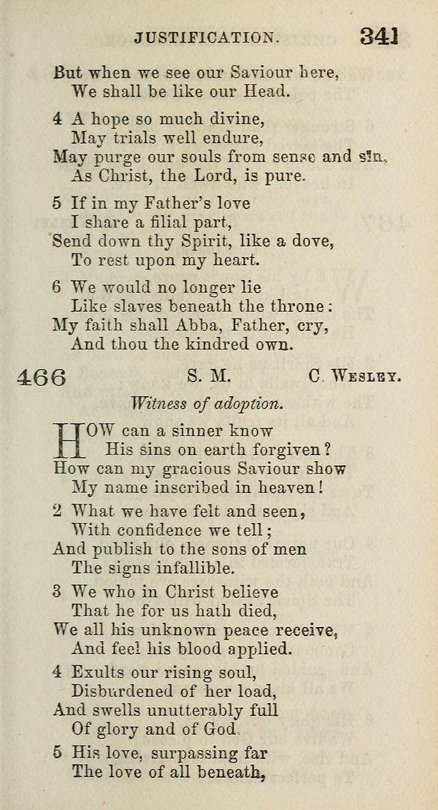 A Collection of Hymns for Public, Social, and Domestic Worship page 343