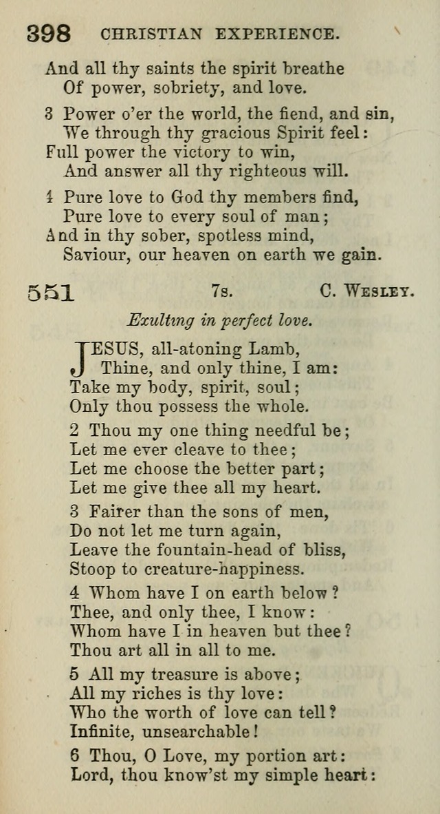 A Collection of Hymns for Public, Social, and Domestic Worship page 400
