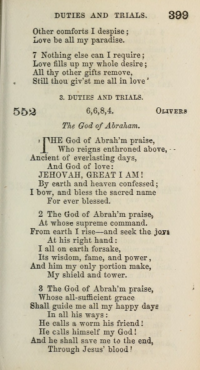 A Collection of Hymns for Public, Social, and Domestic Worship page 401
