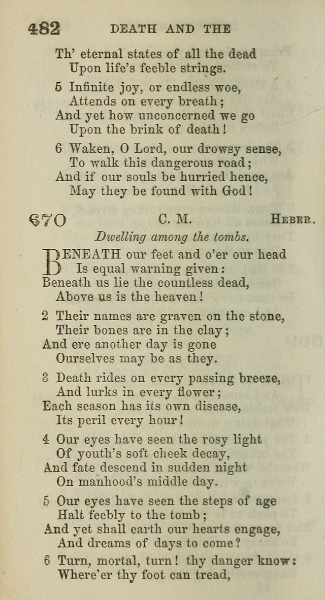 A Collection of Hymns for Public, Social, and Domestic Worship page 486