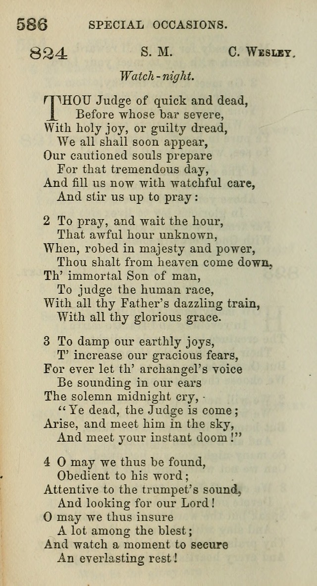 A Collection of Hymns for Public, Social, and Domestic Worship page 590