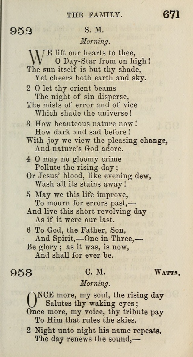 A Collection of Hymns for Public, Social, and Domestic Worship page 675
