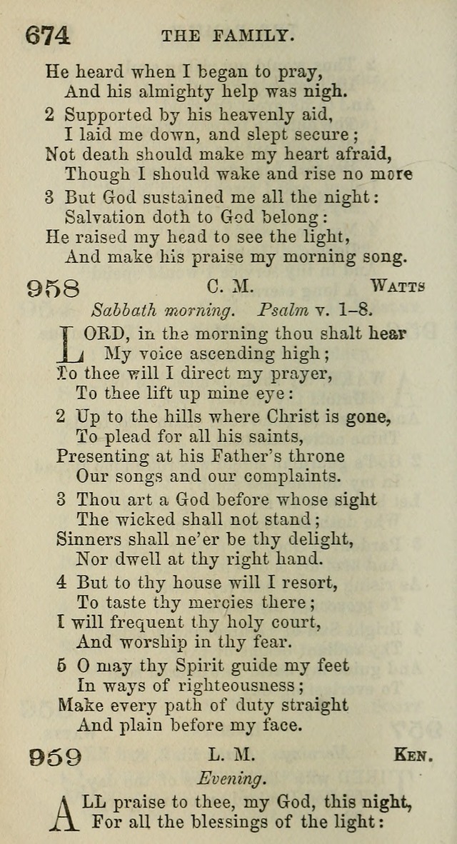 A Collection of Hymns for Public, Social, and Domestic Worship page 678
